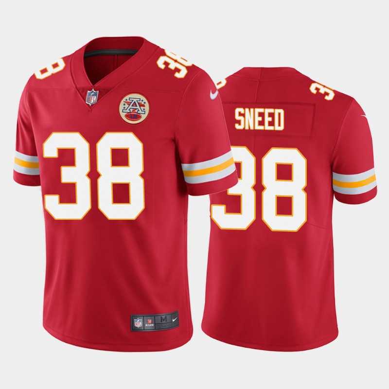Men & Women & Youth Kansas City Chiefs #38 LJarius Sneed Red Vapor Untouchable Limited Stitched Jersey